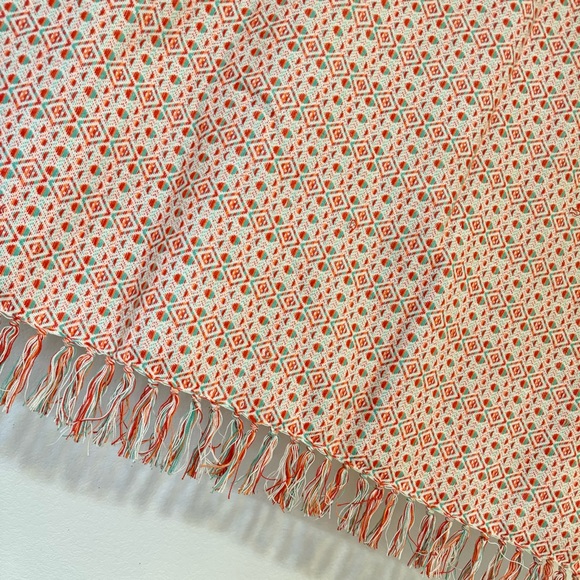 Knit Boho Blanket with Tassels - Picture 4 of 6